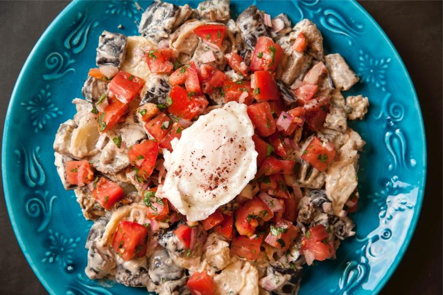 Berinjela, Batata e Tomate Berinjela, Batata e Tomate