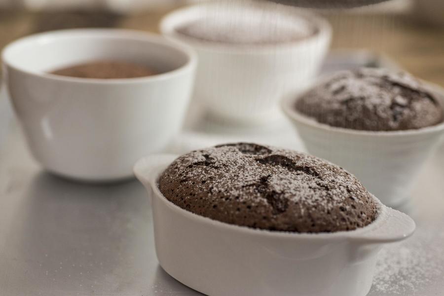 Soufflé de Chocolate