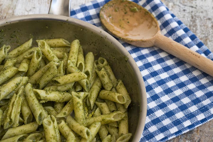 Penne ao Pesto Rústico