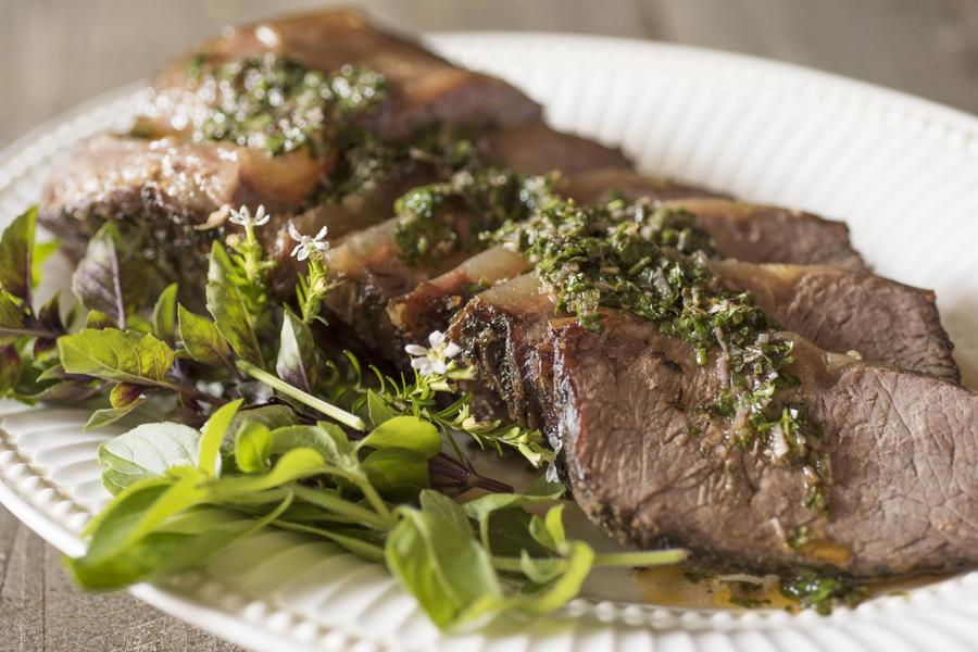  Ojo de Bife Inteiro sem Osso com Chimichurri