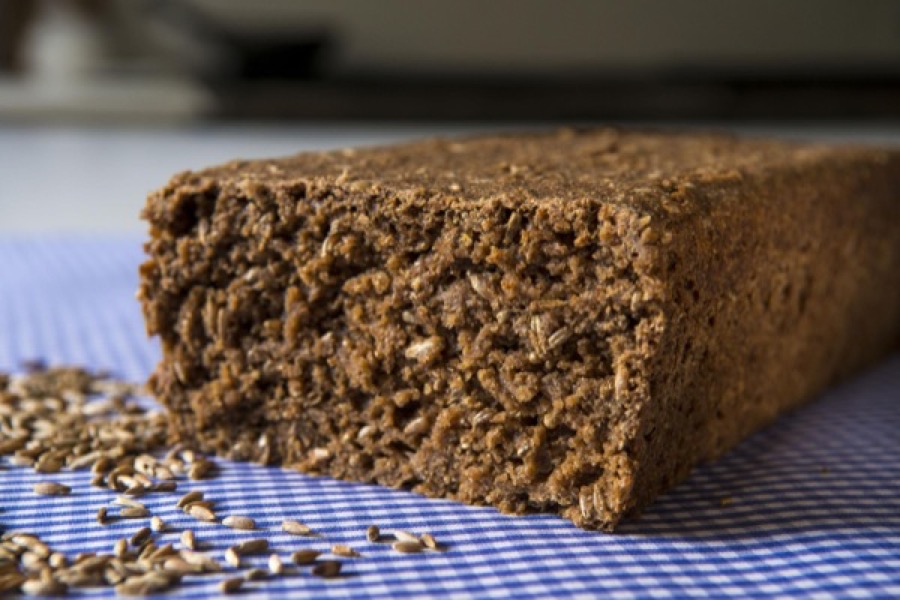 Pumpernickel (Pão Alemão de Centeio Integral)