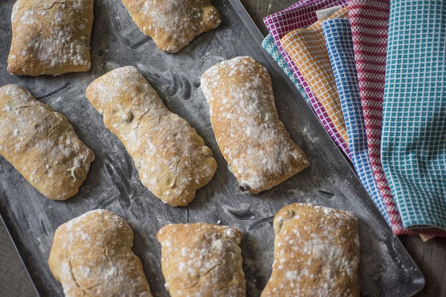 Ciabatta de Azeitona com Levain