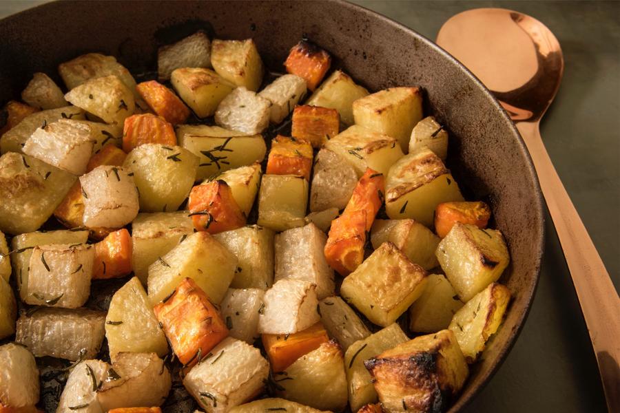 Vegetais com Molho Reduzido de Balsâmico