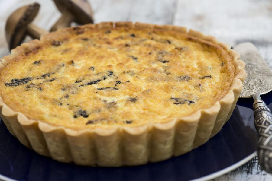 Quiche de Cogumelos