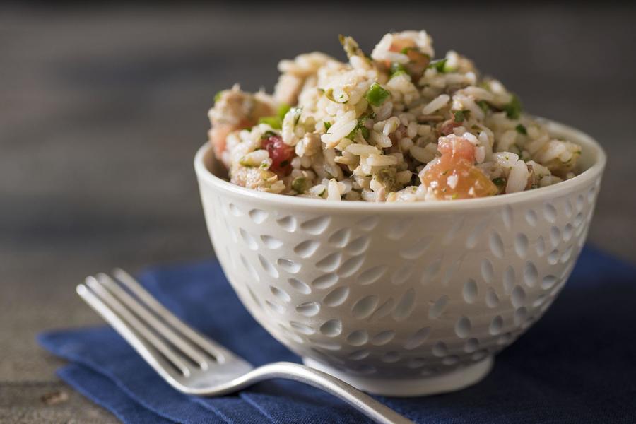 Salada de Arroz Bicolor