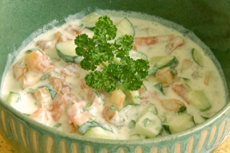 Raita - Saladinha Indiana