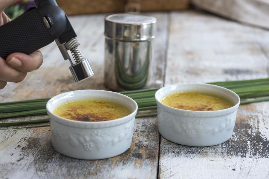 Crème Brûlée de Capim-Santo