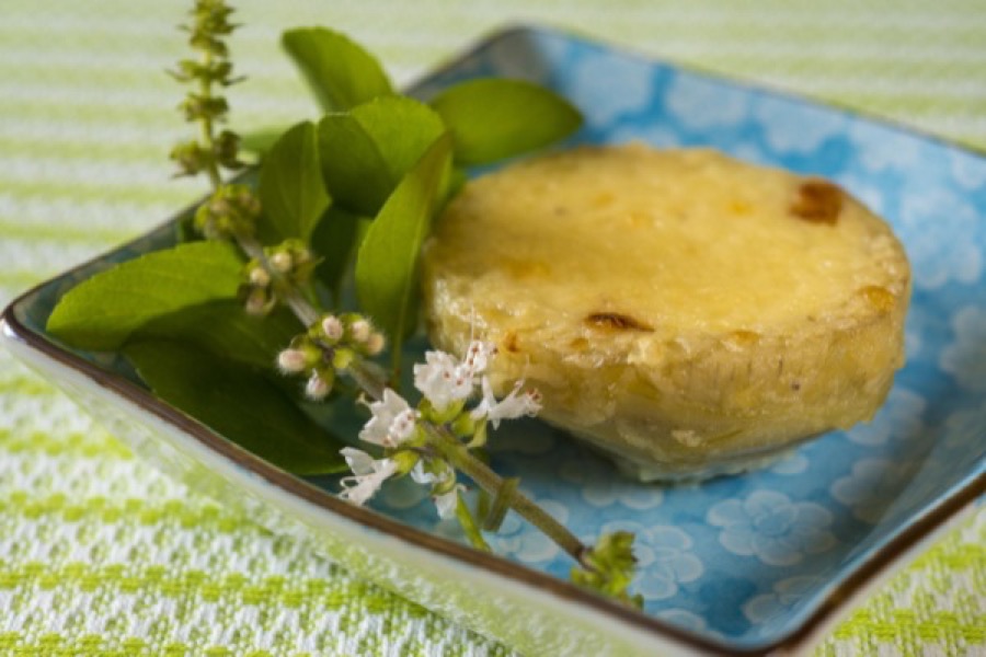 Fundo de Alcachofra Gratinado