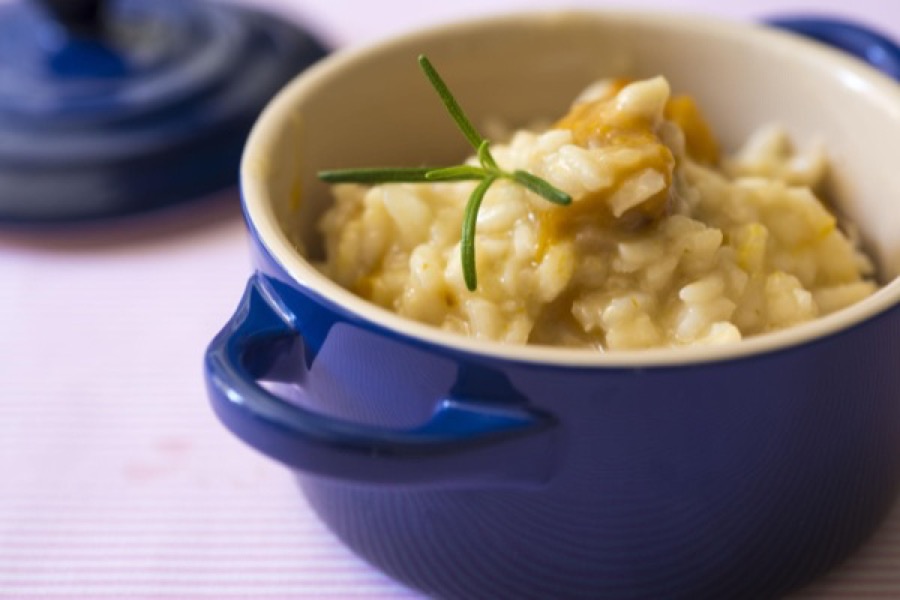 Risoto de Abóbora Assada