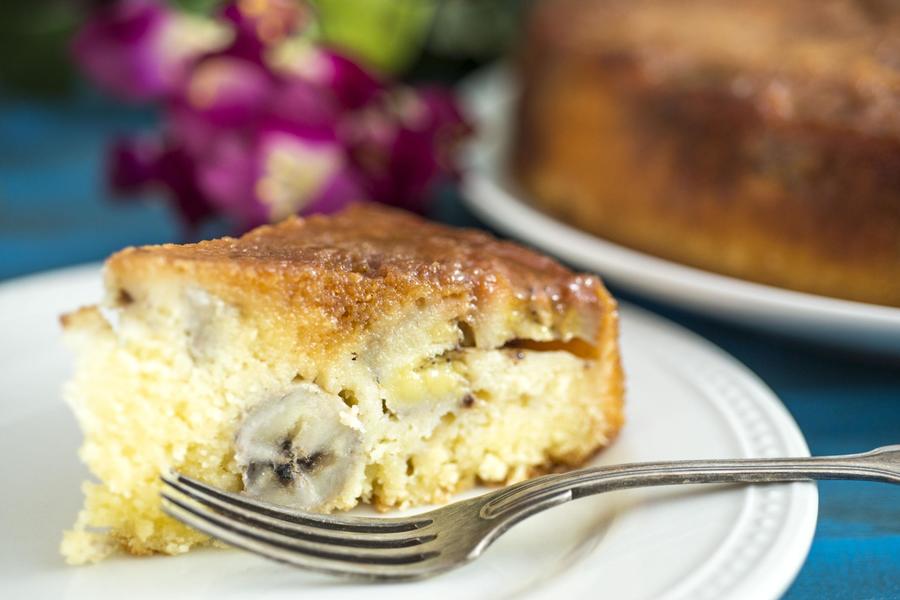 Deline - Nossas receitas: bolo de banana