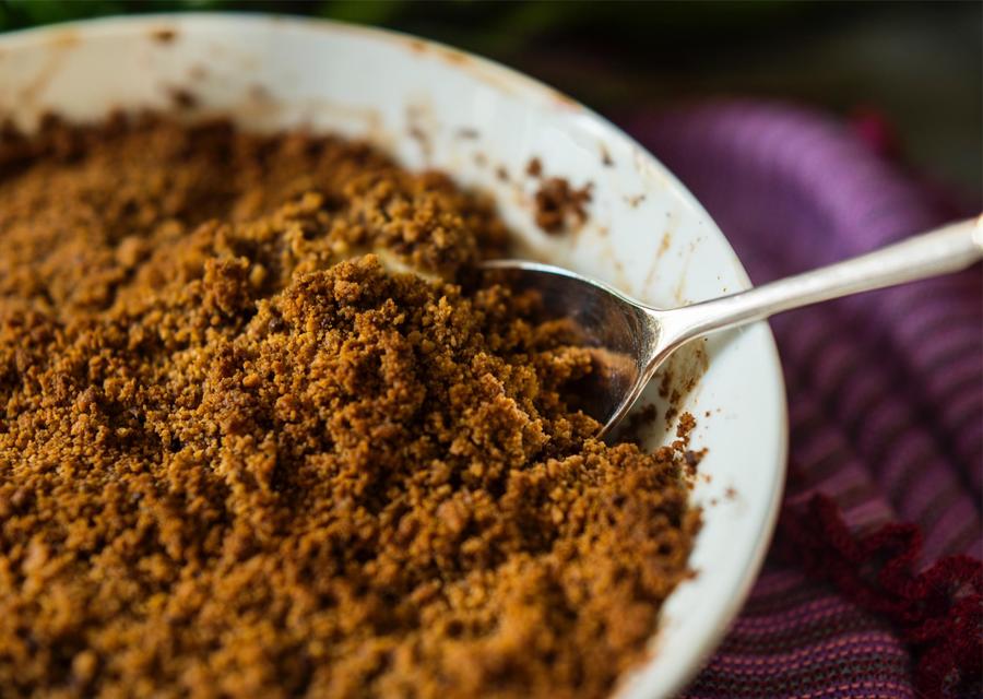 Torta Crocante de Maçã e Biscoito de Gengibre