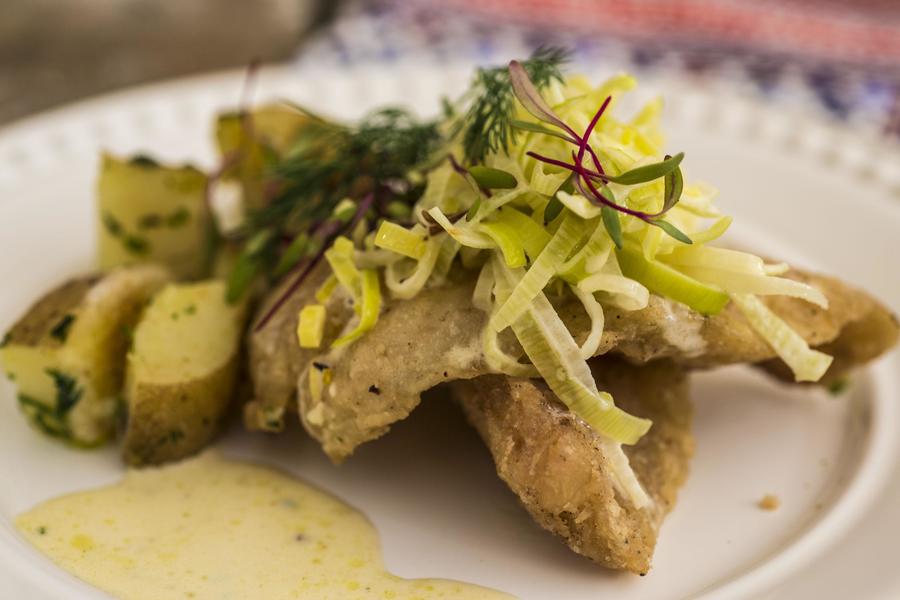 Filé de Pescada à la Parisiense