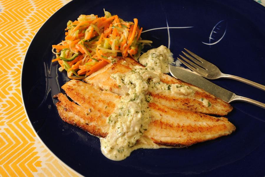 Filet de Sole à Bonne Femme