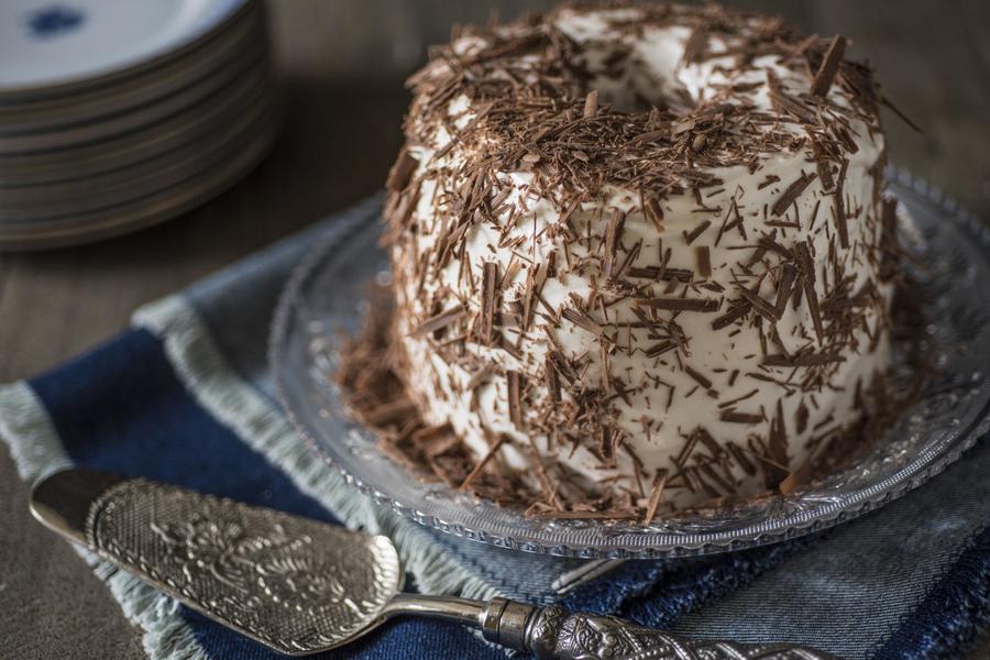 Bolo de Chocolate com Marshmallow