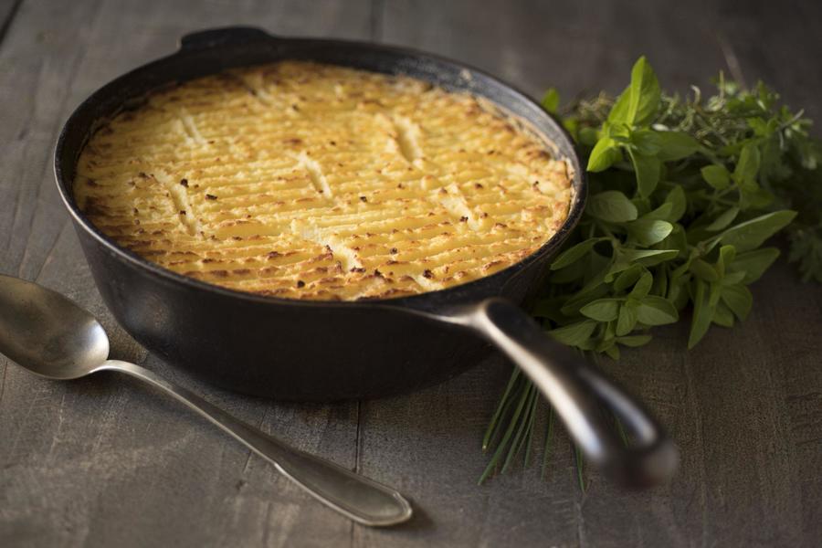 Torta de Carne e Batata