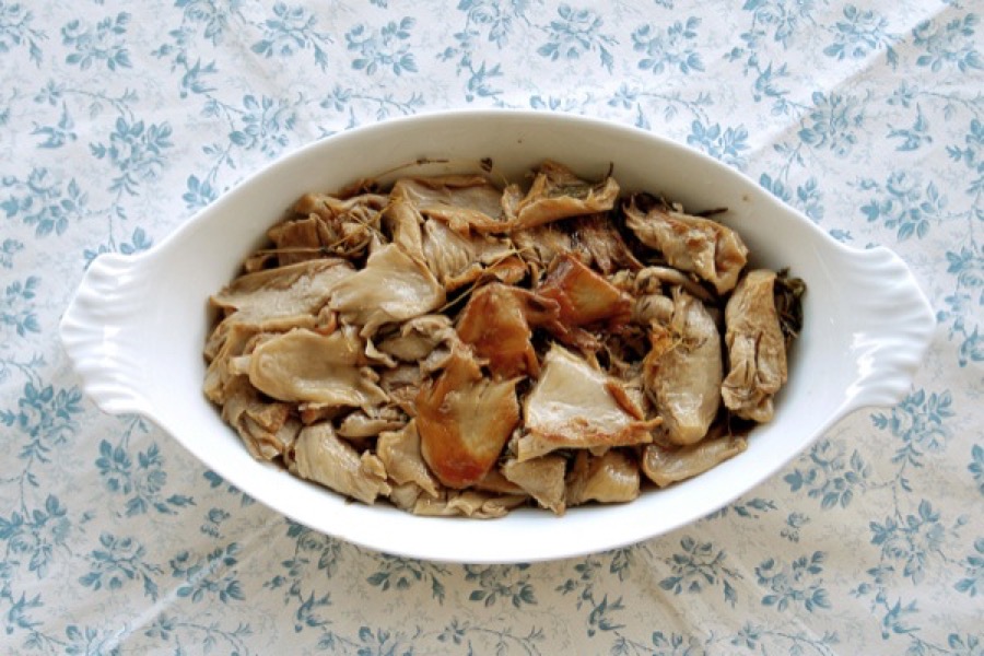 Sauté de Cogumelos Pleurotus