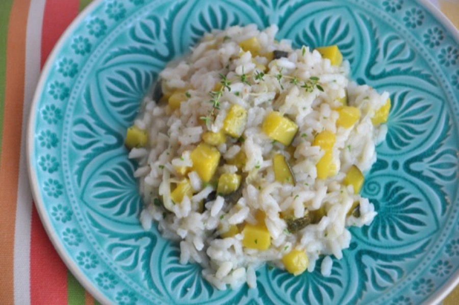 Risoto de Abobrinha