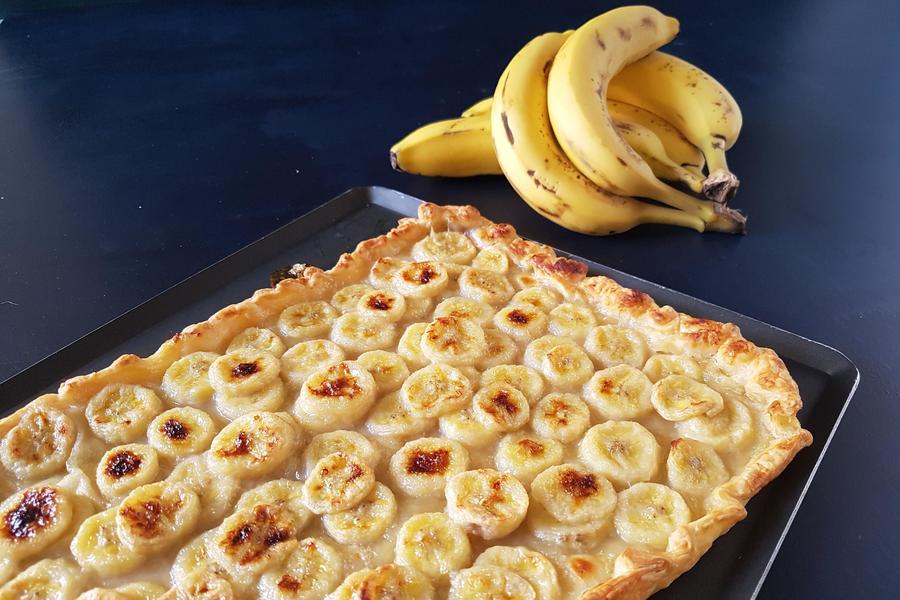 Torta de Banana com Rum