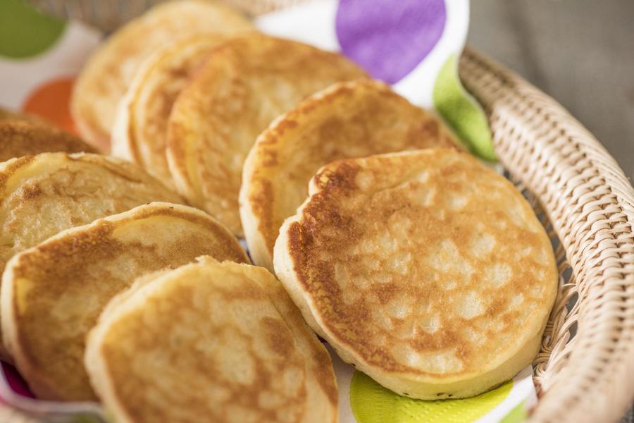 Blinis de Batata-Doce