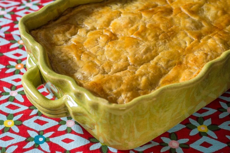 Pot Pie de Camarão