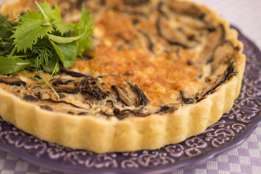  Quiche de Cogumelos