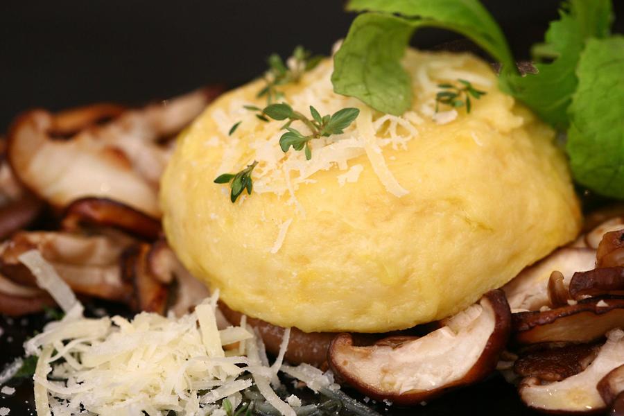 Sformatino di Parmegiano ai Funghi