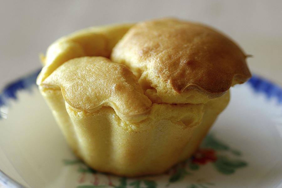 Broa de Fubá - ao invés de pingar a massa no tabuleiro, usei formas de muffin