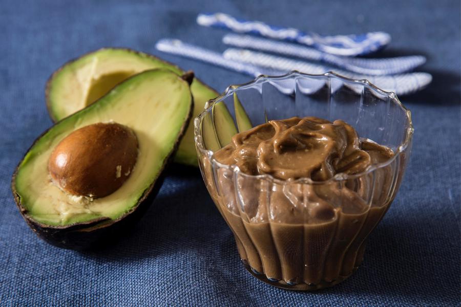 Mousse de Chocolate com Avocado