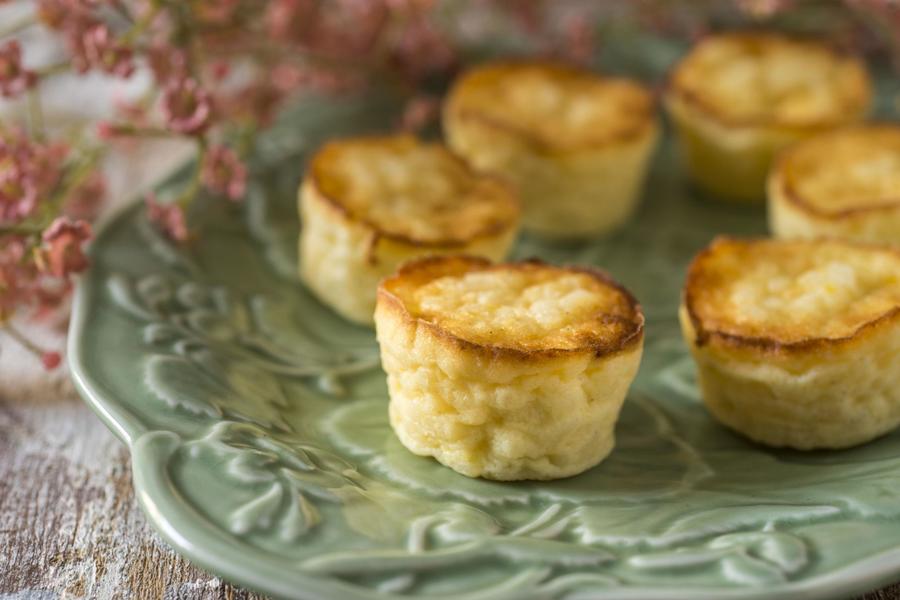 Bolinhos de Arroz com Limão-Siciliano