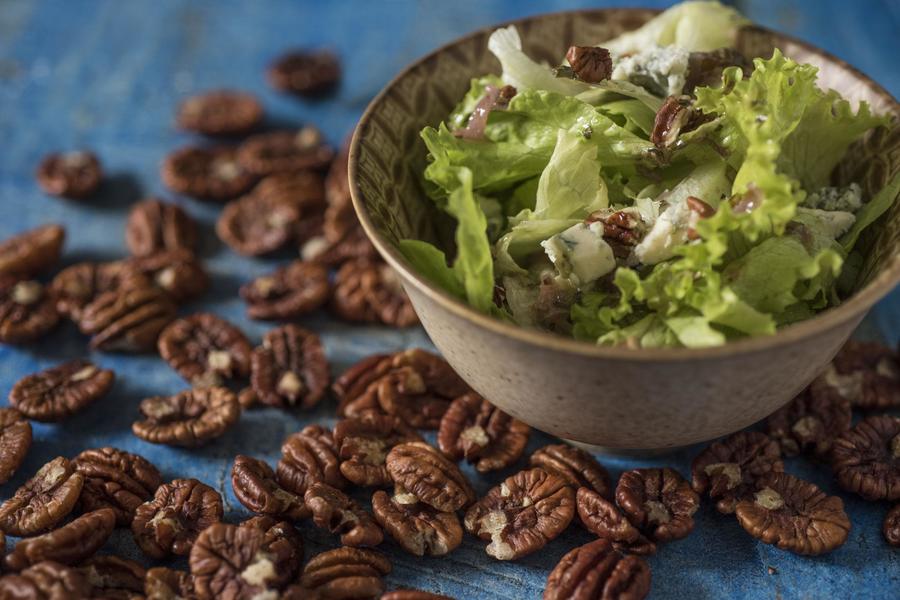 Salada de Alface com Gorgonzola