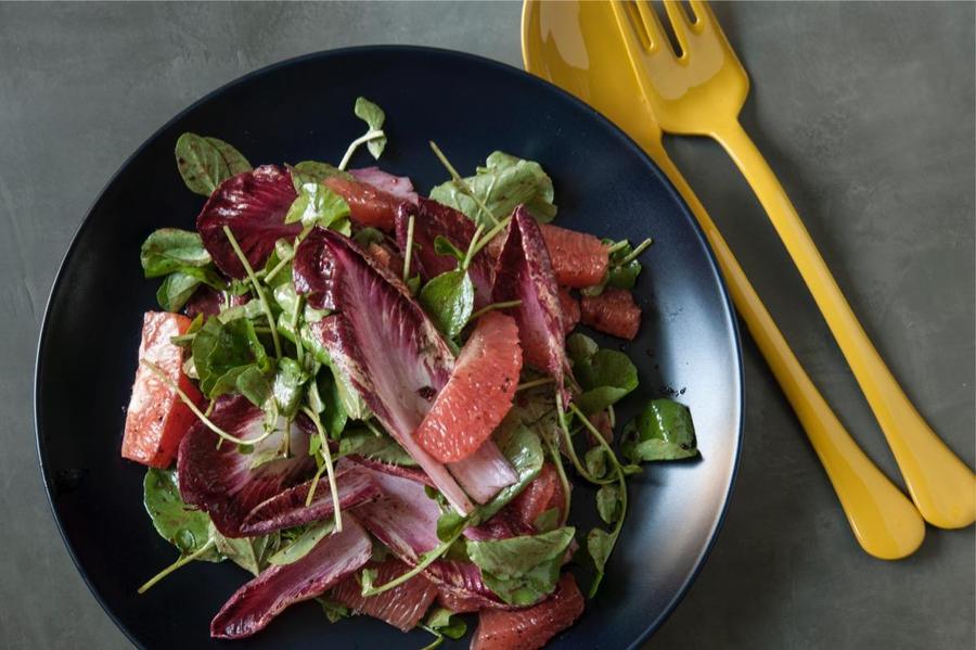 Salada de Grapefruit e Endívia