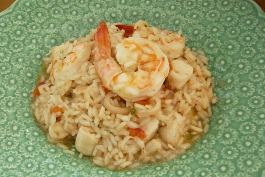 Risoto de Frutos do Mar