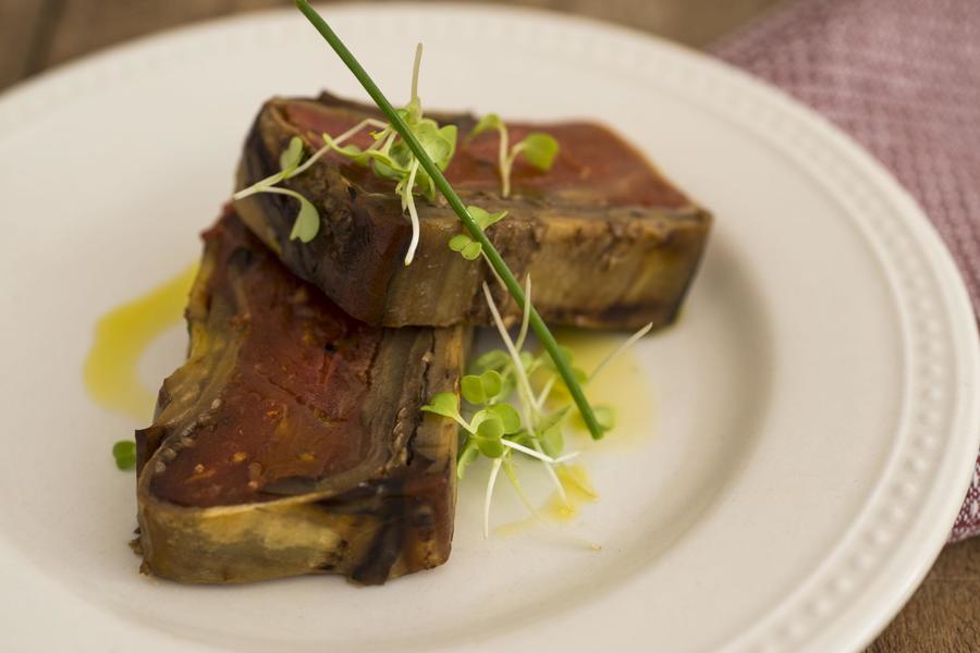  Terrine de Tomate e Berinjela