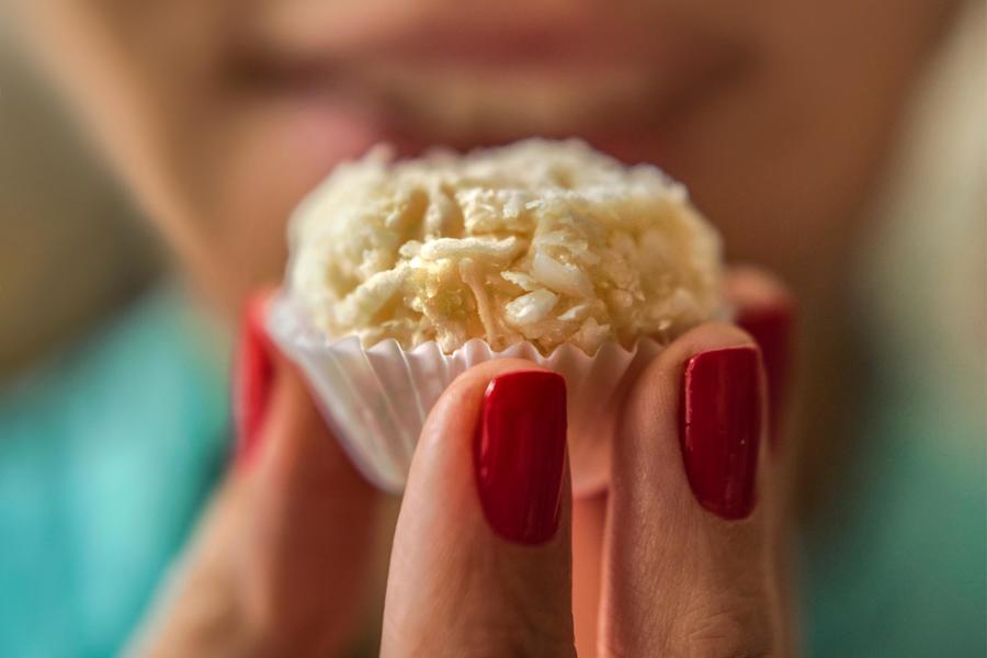 Brigadeiro de Coco Malásia (Rafaello)