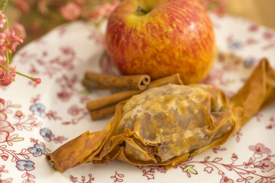 Trouxinhas Crocantes com Maçã e Canela