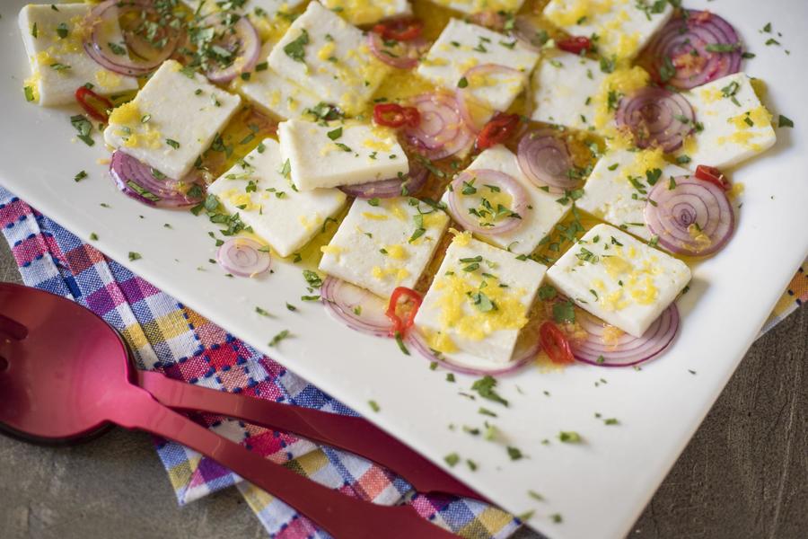 Queijo Feta Marinado