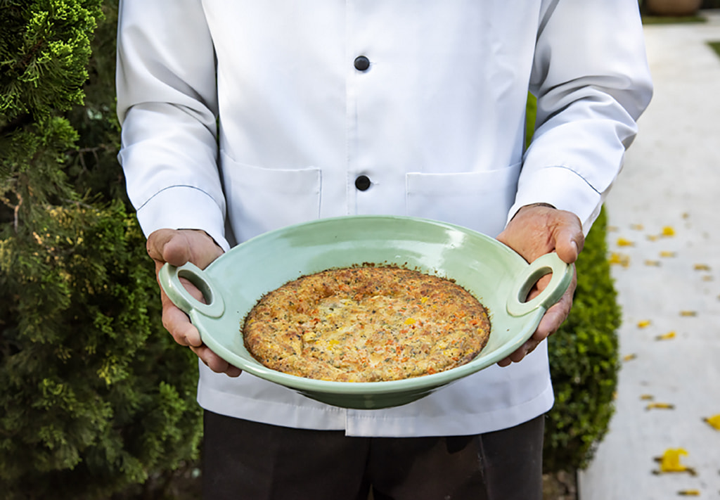 Omelete de Forno com Milho