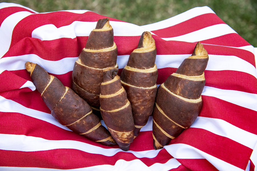 Croissant Bicolor de Chocolate