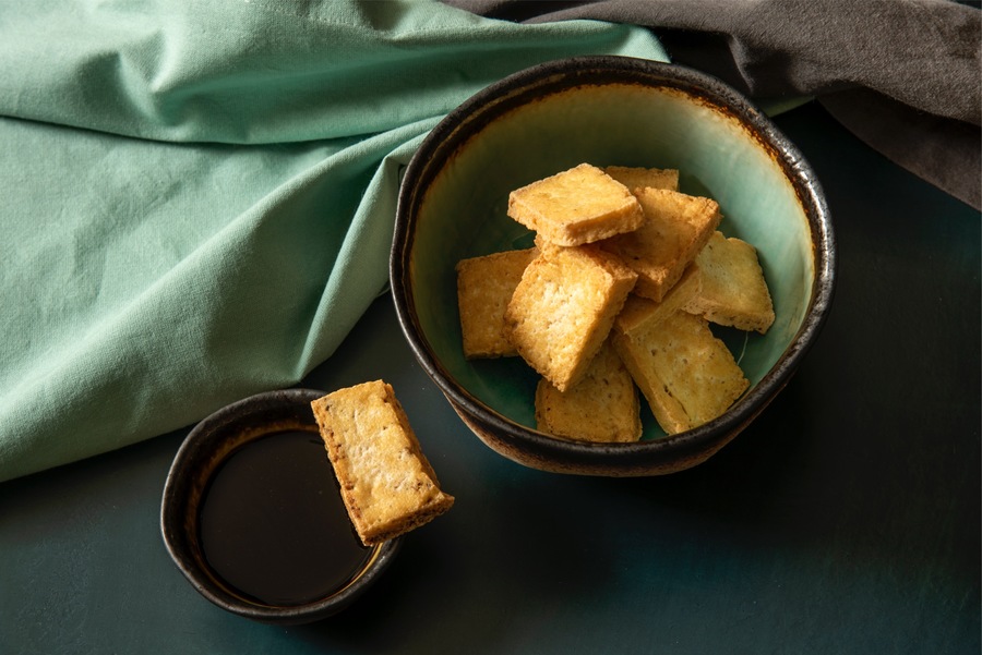 Tofu Amarelo Frito