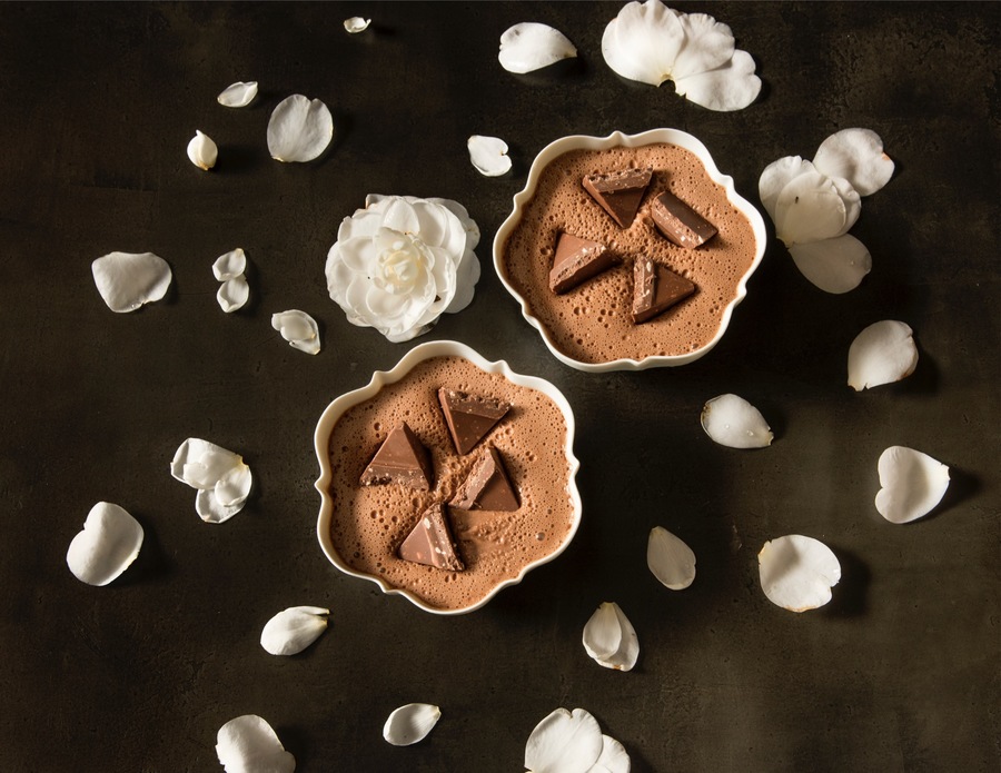 Mousse de Chocolate e Nougat