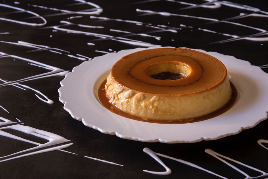 Flan de Coco Caribenho