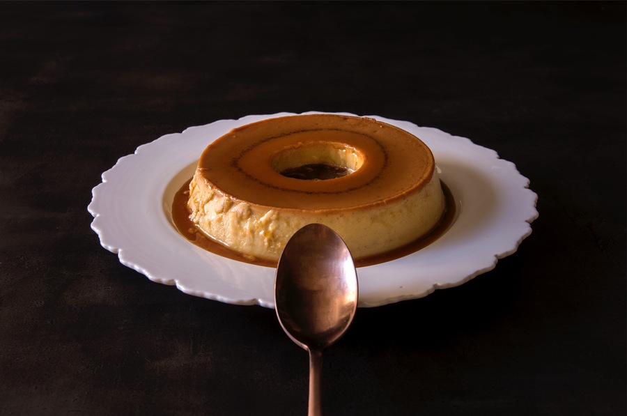 Flan de Coco Caribenho