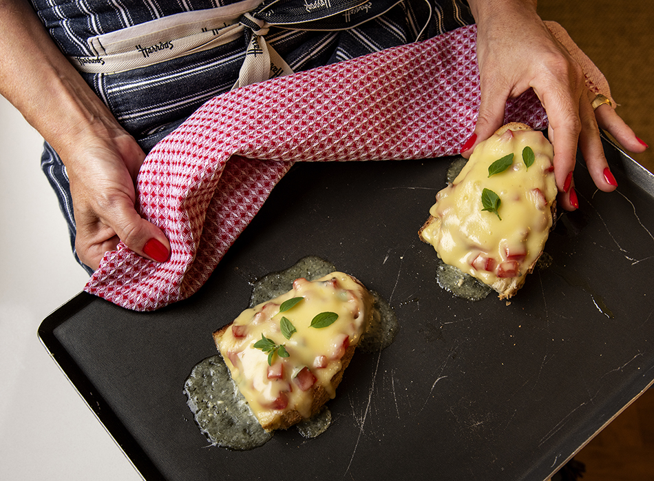 Bruscheta de Queijo Brie