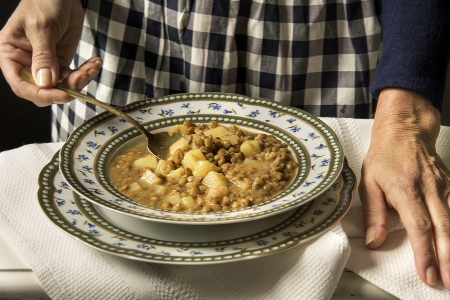 Sopa de Libanesa de Lentilha