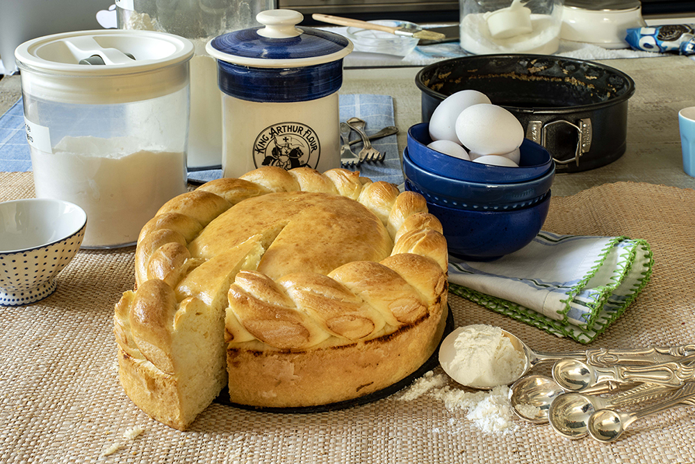 Paska (Pão de Páscoa Ucraniano)