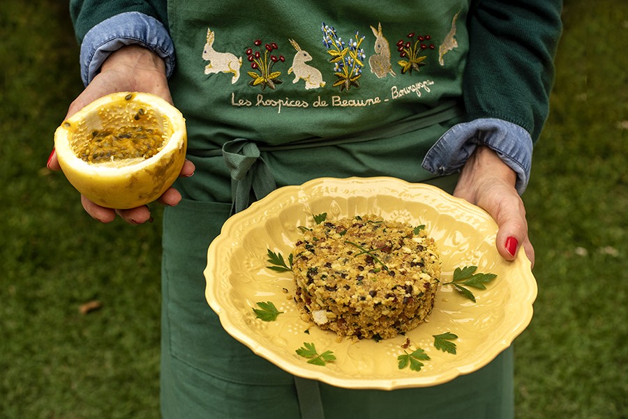 Farofa de Maracujá com Bacon