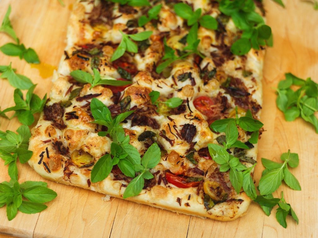 Focaccia de Carne-Seca