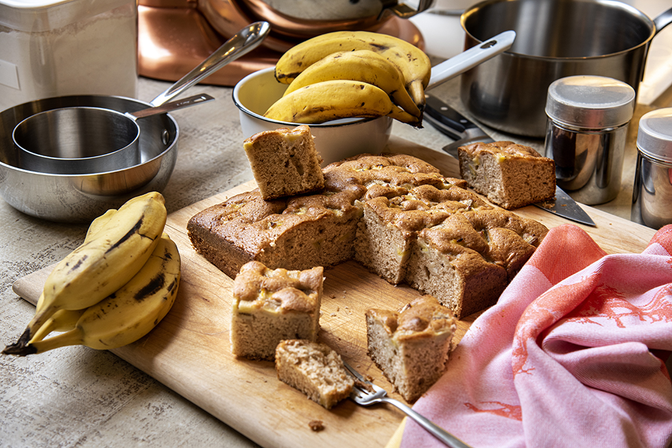 Bolo de Banana-Prata