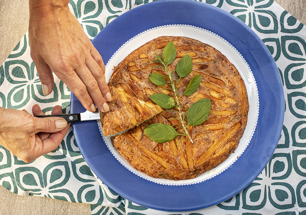 Fritada Uruguaia de Batata com Queijo