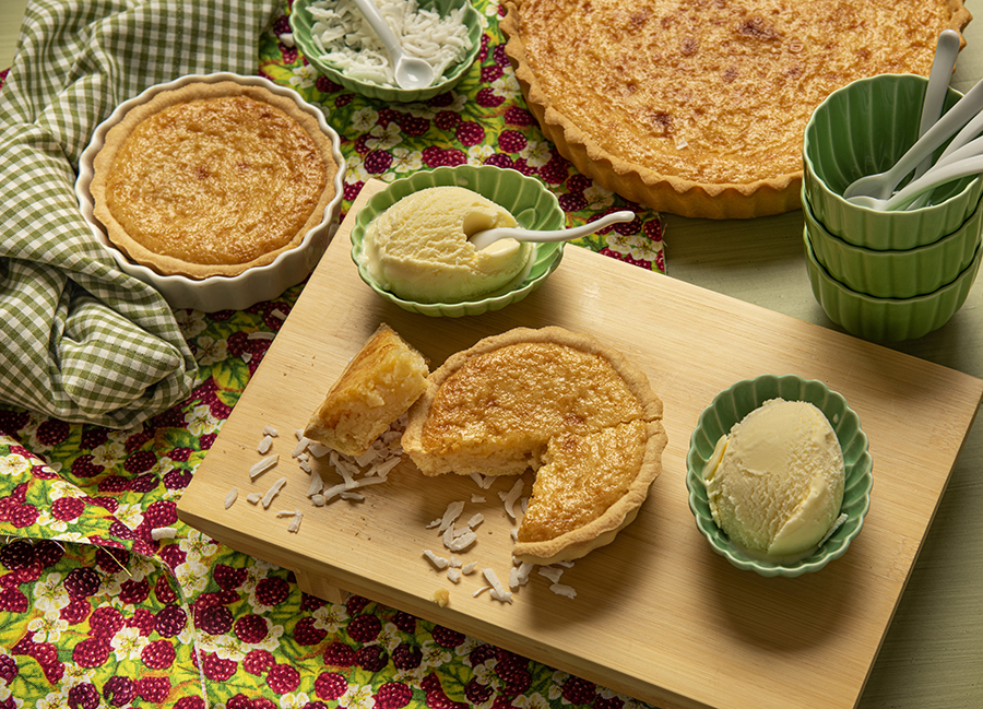 Torta de Cocada Cremosa